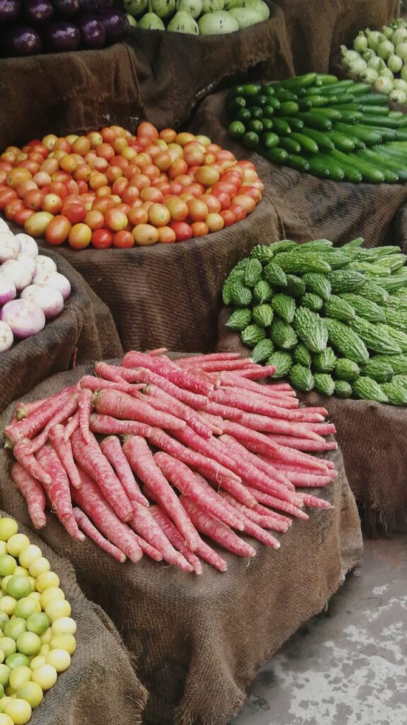 Vegetable Delivery in order