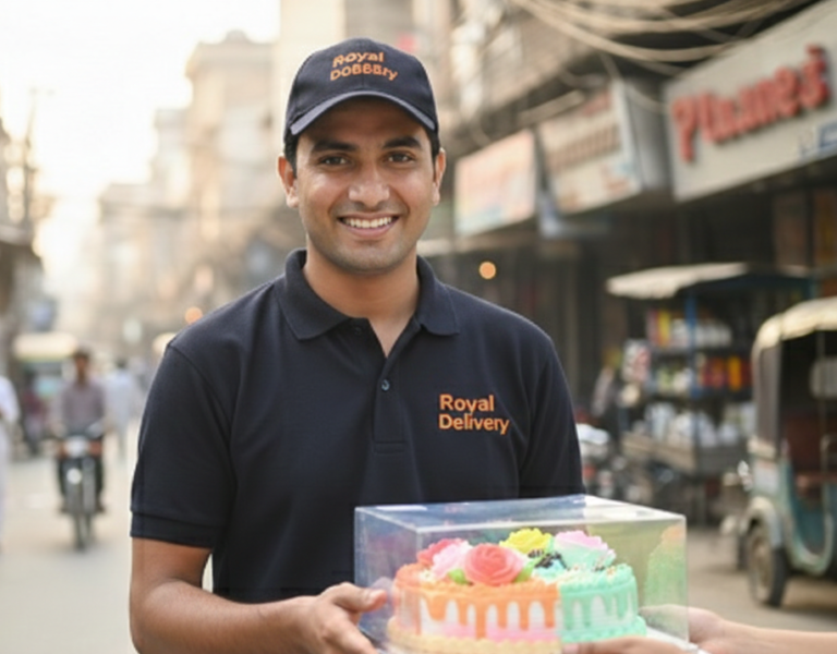 Parcel Delivered From Ramada Hotel to Buch Villas